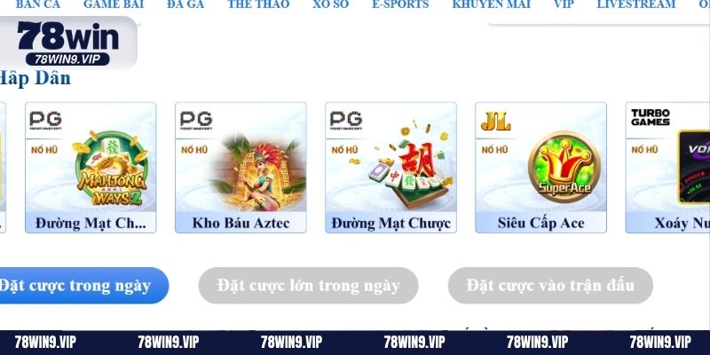 Game nhanh 78Win sân chơi giải trí mới lạ, hấp dẫn 