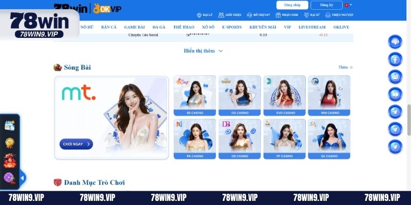 Sân chơi 78WIN luôn nhận về rất nhiều đánh giá tích cực từ khách hàng