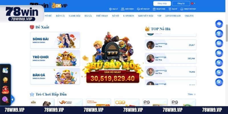 Tham gia slot quay hũ có cơ hội trúng jackpot giá trị hàng trăm triệu đồng