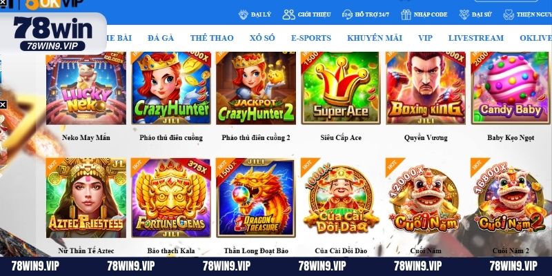 Top game nhanh 78Win nên trải nghiệm năm 2025 