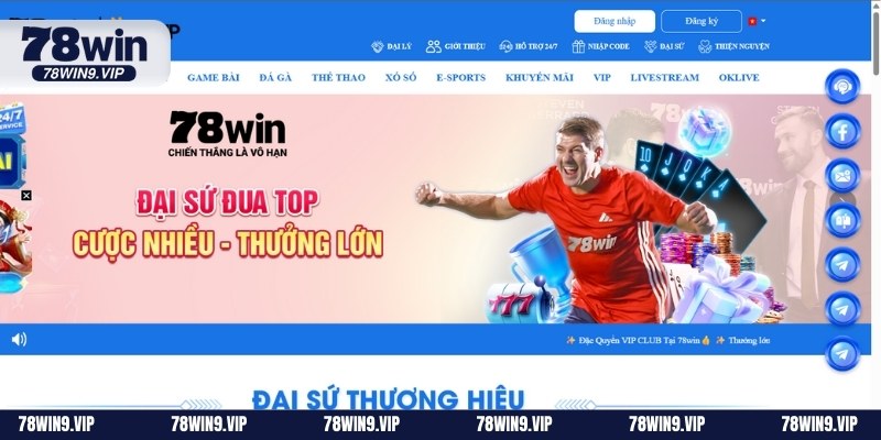 Trang web chính thức sẽ có thông tin liên hệ với thương hiệu